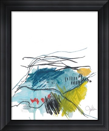 Framed Abstract Landscape No. 35 Print