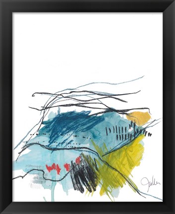 Framed Abstract Landscape No. 35 Print