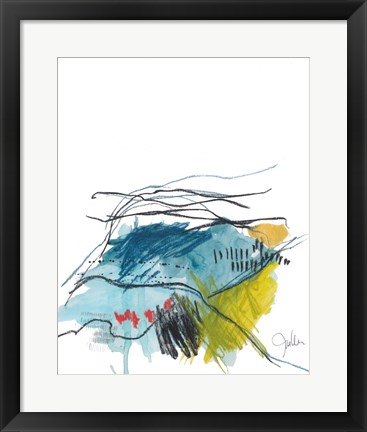 Framed Abstract Landscape No. 35 Print