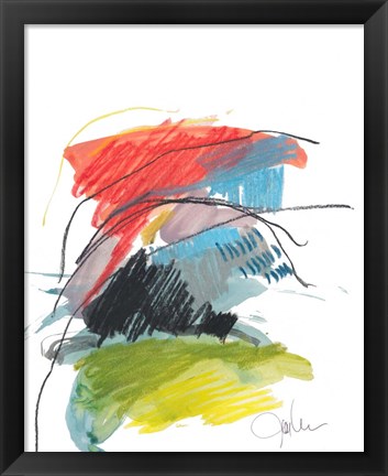 Framed Abstract Landscape No. 40 Print