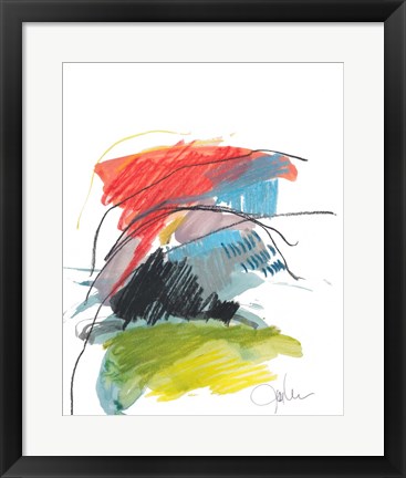 Framed Abstract Landscape No. 40 Print