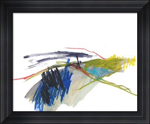 Framed Abstract Landscape No. 8 Print