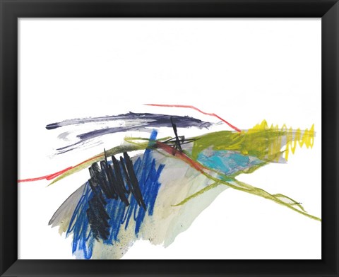 Framed Abstract Landscape No. 8 Print