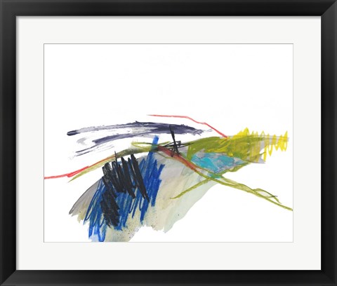 Framed Abstract Landscape No. 8 Print