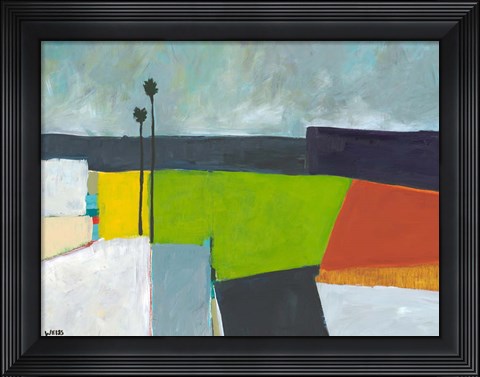 Framed Composed Earth Print