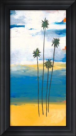 Framed Four Palms Print