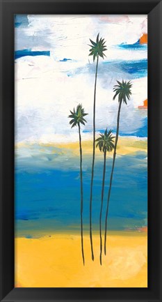 Framed Four Palms Print