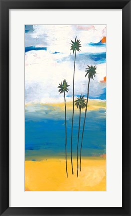 Framed Four Palms Print