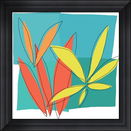 Framed Grasses I Print