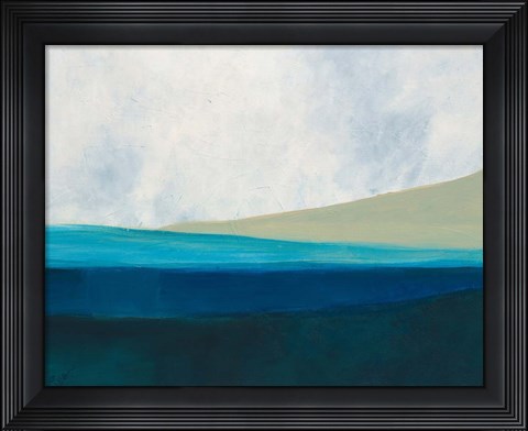 Framed Layered Earth 1 Print