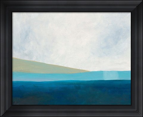 Framed Layered Earth 3 Print