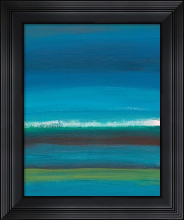 Framed Night Coast One Print