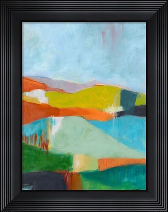 Framed North Bay Hills Print