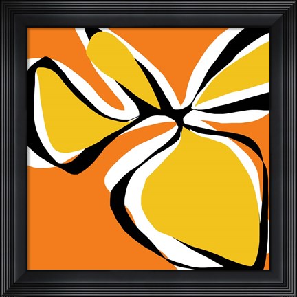 Framed Oh So Pretty - Yellow Print