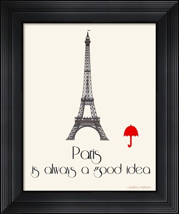 Framed Paris Print