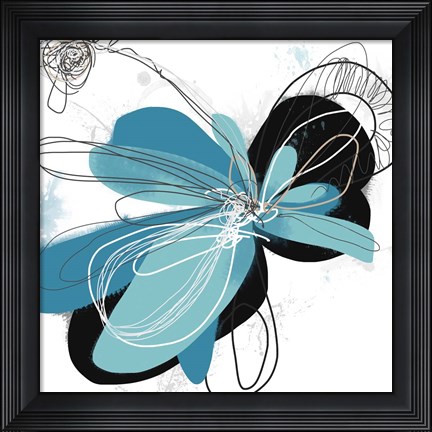 Framed Flower Dances 2 Print