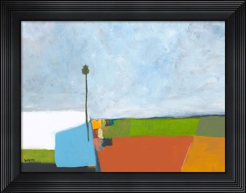 Framed Under a Stormy Sky Print