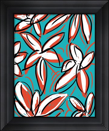 Framed Wild Garden Two Print