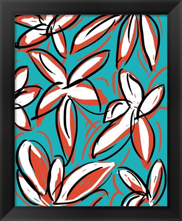 Framed Wild Garden Two Print