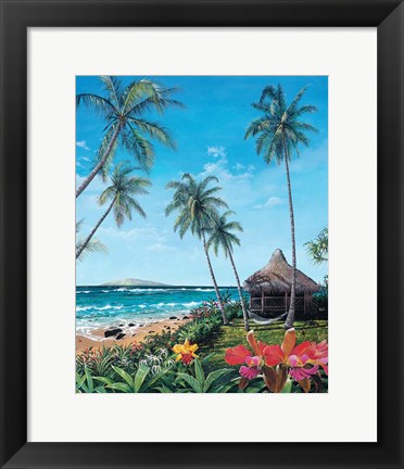 Framed Maui Morning Print