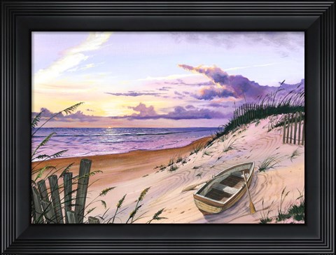 Framed Pastel Point Print