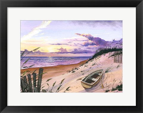 Framed Pastel Point Print