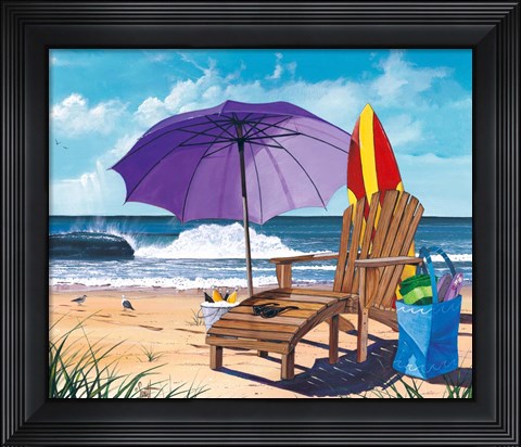 Framed Shore Thing Print