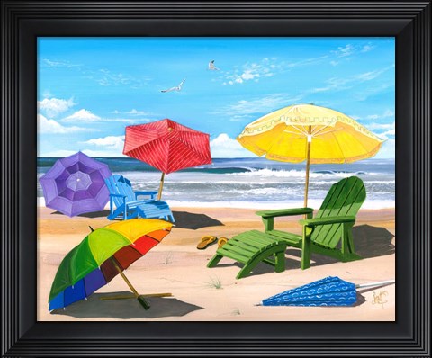 Framed Sun Screen Print