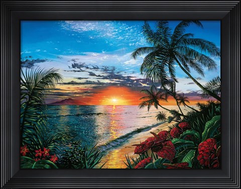 Framed Sunset Serenade Print