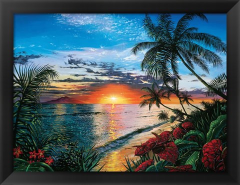 Framed Sunset Serenade Print