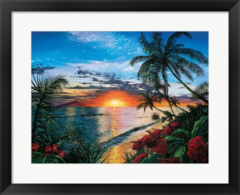 Framed Sunset Serenade Print