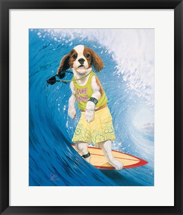 Framed Surf Dawg Print