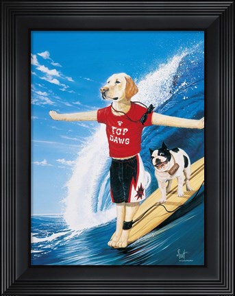 Framed Top Dawg Print