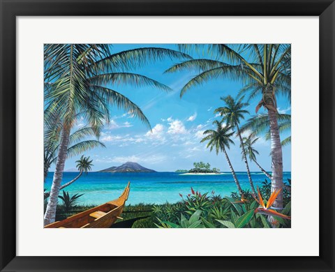 Framed Tropic Travels Print