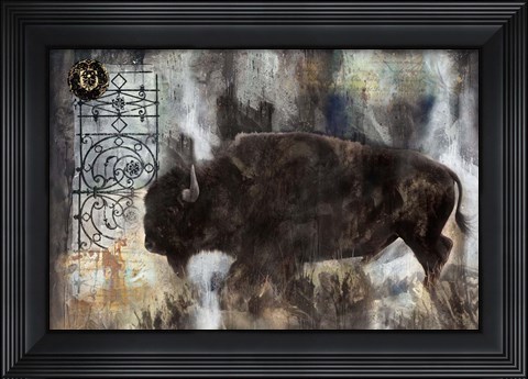 Framed Buffalo Print