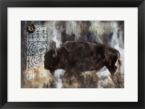 Framed Buffalo Print