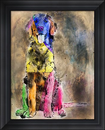 Framed Happy No. 1 Print