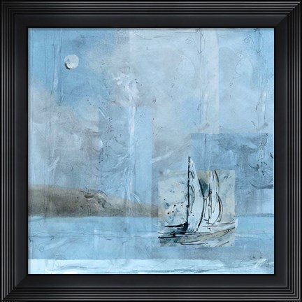 Framed Sailboats Print