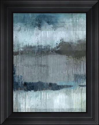 Framed Study in Blue Print
