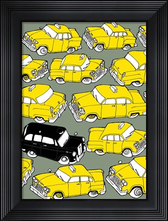 Framed Odd Ones - Black Cab Print