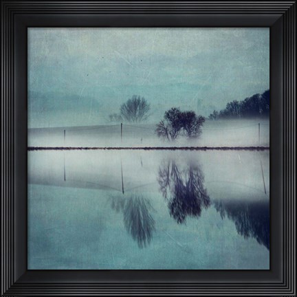 Framed Misty Mirror Print