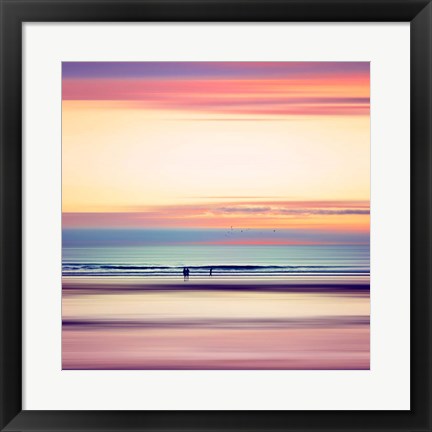 Framed Pastel Horizons Print