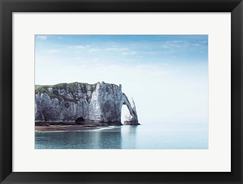 Framed Porte d&#39;aval &amp; Aiguille Rock Print