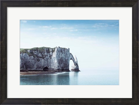 Framed Porte d&#39;aval &amp; Aiguille Rock Print