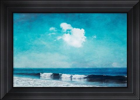 Framed Sea Blues Print