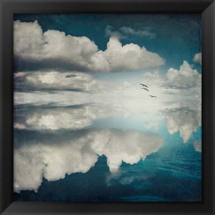 Framed Spaces II - Sea of Clouds Print