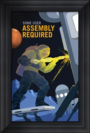 Framed Assembly Required Print