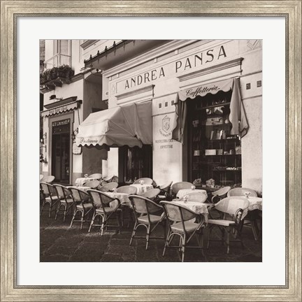 Framed Andrea Pansa, Amalfi Print
