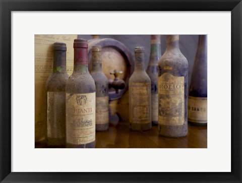 Framed Antico Cantina, Toscana Print