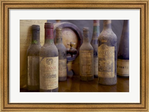 Framed Antico Cantina, Toscana Print